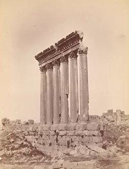 Heliopolis Gallery: Temple of Jupiter, 1880s. Creator: Unknown