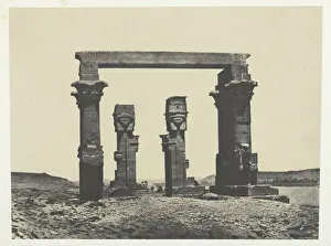 Nubia Prints: Temple de Kardassy, Nubie, 1849 / 51, printed 1852. Creator: Maxime du Camp