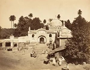 Trader Gallery: Temple at Karnaul Sirhinde, 1858-61. Creator: Unknown