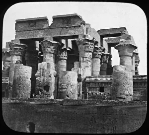 Ptolemy Xiii Prints: Temple of Kom Ombo, Egypt, c1890. Artist: Newton & Co
