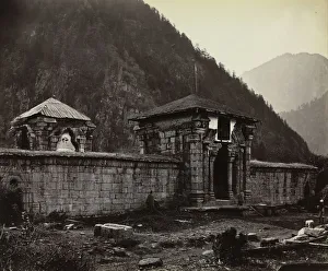 Temple at Naveshera, Kashmir, India, 1864. Creator: Samuel Bourne (British, 1834-1912) Temple at Naveshera, Kashmir, India, 1864. Creator: Samuel Bourne (British, 1834-1912)