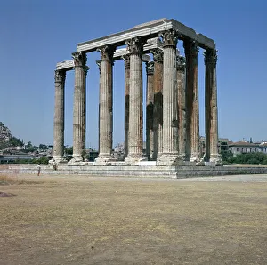 Temple of Olympian Zeus in Athens, 2nd century BC