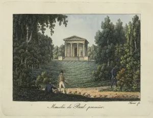 The Temple of Paul I (or the Mausoleum of Paul I) in the Park of Pavlovsk, 1810s The Temple of Paul I (or the Mausoleum of Paul I) in the Park of Pavlovsk, 1810s