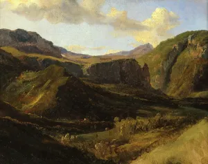 Achille Gallery: The Temple of Segeste, c1810-1822 Artist: Achille Etna Michallon