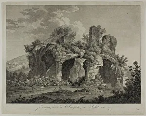 Title Prints: Temple of the Serapide Palestrina, 1793. Creator: Friedrich Wilhelm Gmelin
