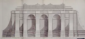 Solomons Temple Prints: The Temple of Solomon, 1596. Creator: Unknown