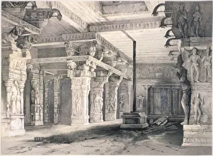 Thomas Colman Prints: Temple of Sri Rama, Combaconum. Artist: J Hogarth