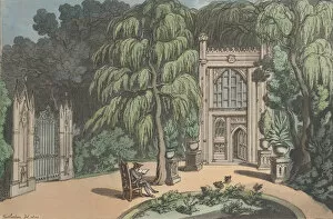 Temple at Strawberry Hill, from Sketches from Nature, 1822. 1822