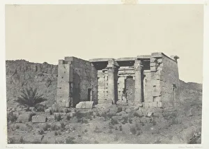 Temple de Tafeh (Ancienne Taphis), Nubie, 1849 / 51, printed 1852. Creator: Maxime du Camp