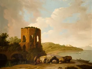 The Temple Of Venus, Bay Of Baiae, 1800. Creator: William Marlow