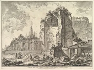 Overgrown Prints: The Temple of Venus and Roma (erroneously called Temple of Sol and Luna) (Veduta degli