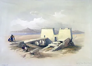 Haghe Prints: Temple of Wady Saboua, Nubia, 19th century. Artist: David Roberts