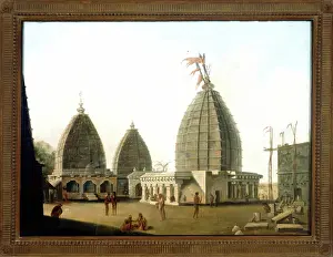 Temples Prints: Temples, India, 1782. Creator: William Hodges