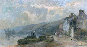 Albert Charles Lebourg Prints: Temps de pluie, c.1901. Creator: Albert Lebourg