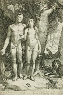 The Temptation, 1605. Creator: Jan Saenredam