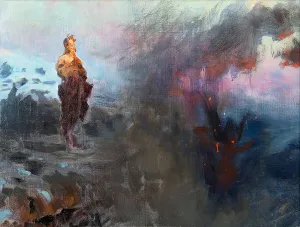 The Temptation of Christ. Artist: Repin, Ilya Yefimovich (1844-1930) The Temptation of Christ. Artist: Repin, Ilya Yefimovich (1844-1930)
