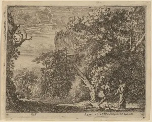 Temptation of Christ. Creator: Herman van Swanevelt