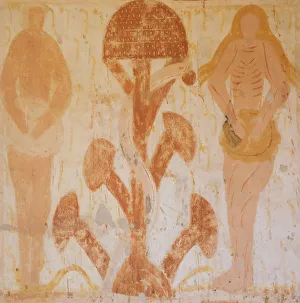 Temptation and Original Sin: Adam, Eve and the serpent, 12th century Temptation and Original Sin: Adam, Eve and the serpent, 12th century