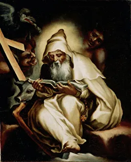 Crutch Prints: The Temptation of Saint Anthony, 1570s. Creator: Lelio Orsi