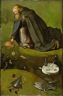 Christian Monk Collection: The Temptation of Saint Anthony, ca 1500-1510