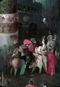 Antony Prints: The Temptation of Saint Anthony (Detail of central panel of a triptych)