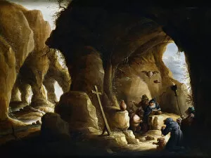 Beast Gallery: The Temptation of St Anthony, c1649-1670. Artist: Abraham Teniers