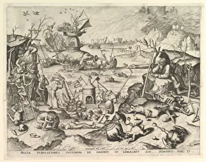 The Temptation of St. Anthony. n. d. Creators: Johannes van Doetecum I, Lucas van Doetecum