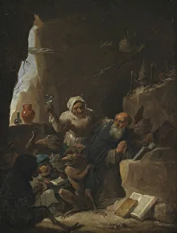 Bats Prints: The Temptations of Saint Anthony, 1647-1649. Creator: David Teniers II