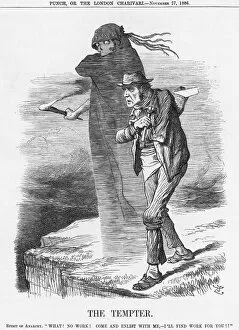 Anarchy Gallery: The Tempter, 1886. Artist: Joseph Swain