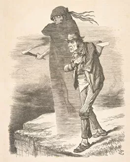 Unemployment Gallery: The Tempter (Punch, November 27, 1886), 1886. Creator: John Tenniel