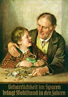 Tenacity in saving brings prosperity in the years. Sparkasse Advertising Tenacity in saving brings prosperity in the years. Sparkasse Advertising