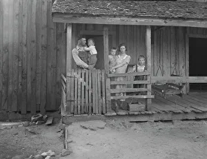 Swing Prints: Tenant family with six children who are rural rehabilitation clients