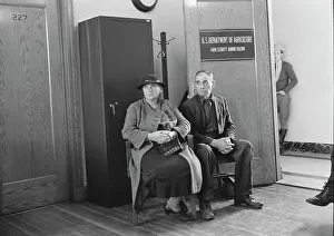 Sharecropper Prints: Tenant Purchase applicants, Stockton, California, 1938. Creator: Dorothea Lange