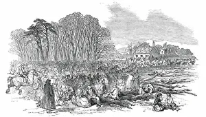 Miners Prints: The Tenantry and Pitmen assembling at The Towers
