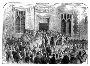 Presentation Prints: Tenants of the Earl of Bandon presenting a gift to his son