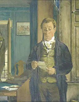 Message Prints: The Tenant's Reply, 1869. Creator: Erskine Nicol