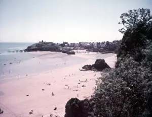 Holiday Prints: Tenby, Pembrokeshire, c1955. Creator: Arthur Charles Kirby Ware