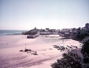 Holiday Prints: Tenby, Pembrokeshire, c1955. Creator: Arthur Charles Kirby Ware