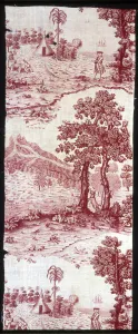 Cotton Prints: Tenian (Furnishing Fabric), Middlesex, c. 1785. Creator: Bromley Hall
