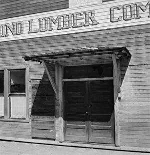 Office Gallery: Tenino, Thurston County, Western Washington, 1939. Creator: Dorothea Lange