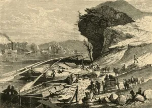 Harry Gallery: The Tennessee at Chattanooga, 1872. Creator: John J. Harley