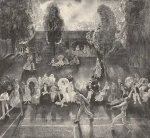 Bellows George Wesley Gallery: Tennis, 1920. Creator: George Wesley Bellows