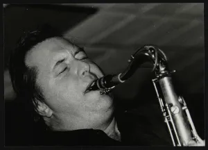 Hertfordshire Gallery: Tenor saxophonist Frank Griffith playing at The Fairway, Welwyn Garden City, Hertfordshire, 2000