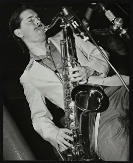 Pizza Express Prints: Tenor saxophonist Scott Hamilton playing at Pizza Express, London, 16 February 1979