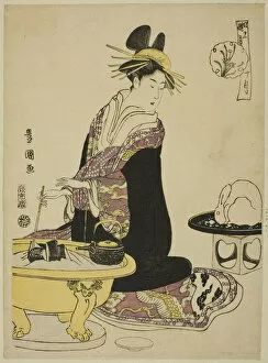 The Tenth Month (Ju gatsu), from the series 'Fashionable Twelve Months