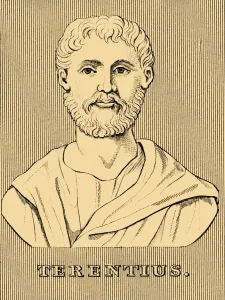 Terentius, (c195-c 159 BC), 1830. Creator: Unknown Terentius, (c195-c 159 BC), 1830. Creator: Unknown