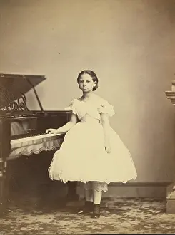 Brady Prints: Teresa Carreno, about 1862. Creator: Studio of Mathew B Brady