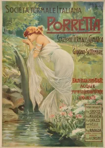 Hot Spring Prints: Terme di Porretta, c1906. Creator: Villa, Aleardo (1865-1906)