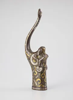 Terminal chock from a chariot, Eastern Zhou dynasty, 5th-4th century BCE Terminal chock from a chariot, Eastern Zhou dynasty, 5th-4th century BCE