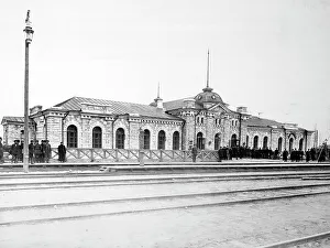 Development Prints: The Terminal at Sliudianka Station, 1900-1904. Creator: Unknown
